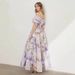 2025 New Off Shoulder European And American Women's Fashion Organza Fairy Long Temperament Evening Dress_ecoleips.com