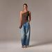 New Irregular Backless Slim Solid Color Top, Slanted Shoulder Versatile And Thin Sleeveless T-shirt_ecoleips.com