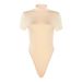 Spring/Summer Women's round Neck Short Sleeve Top Backless Slim Fit Fashion T-Shirt for Jumpsuits & Rompers_ecoleips.com