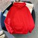 autumn And Winter Fleece-lined Plain 2025 Loose-fitting Unisex Sweatshirt, Solid Color, Loose Fit, Student_ecoleips.com
