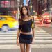 Women's Slim Fit U Neck T-Shirt European American Style Autumn Fashion Street Style Base Layer Top Solid Color_ecoleips.com