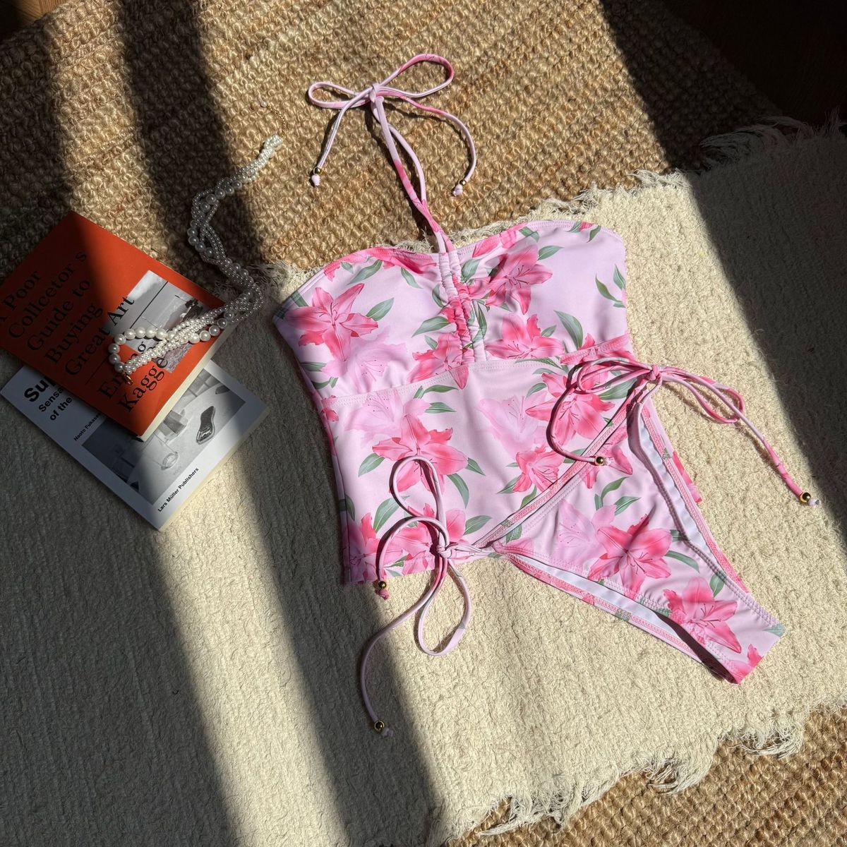 Women's Clothing Fashion Sexy New Printed Split Swimsuit Women's Bikini Swimwear_ecoleips.com