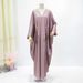 Muslim Women's Long Turkey Dubai Elegant Cardigan Robe_ecoleips.com