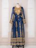 Women's Clothing New Embroidered Flower Pattern Round Neck Long Dress_ecoleips.com