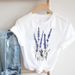 Cross-border Fashion Clothing New Arrivals European And American Floral Short-sleeve Women's Tops_ecoleips.com