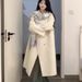 Trench Coat 2025 New Women's Small People Are Popular This Year, Spring And Autumn Hepburn Style Coat Coat Feeling Medium And Long_ecoleips.com