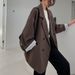 Women's Stylish Elegant Casual Suit Jacket Spring Autumn New Arrival 2025_ecoleips.com