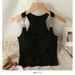 European American Style Camisole With Built-in Chest Pads, Wrap-around Design, Dopamine-inducing, Sexy And Beautiful_ecoleips.com