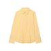 Women's Clothing Spring New Suit Shirt Long Sleeve Solid Color Casual Loose Wide Leg Pants Suit_ecoleips.com