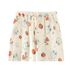 2023 Women's Summer Thin Loose 100 Cotton Sleep Bottoms Elastic Waist Cartoon Pajama Shorts Sweet Comfortable Cute Home Short_ecoleips.com