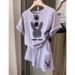 Women's Clothing Loose Sports Casual Running Suit Fashionable Versatile Age Reducing Short Sleeved Shorts Two Piece Suit_ecoleips.com