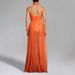 Sexy Sleeveless Draped Party Dress 2026 Summer Elegant Halter Hollow Out Gowns Women Fashion Hight Waist Solid Slim Long Dress_ecoleips.com