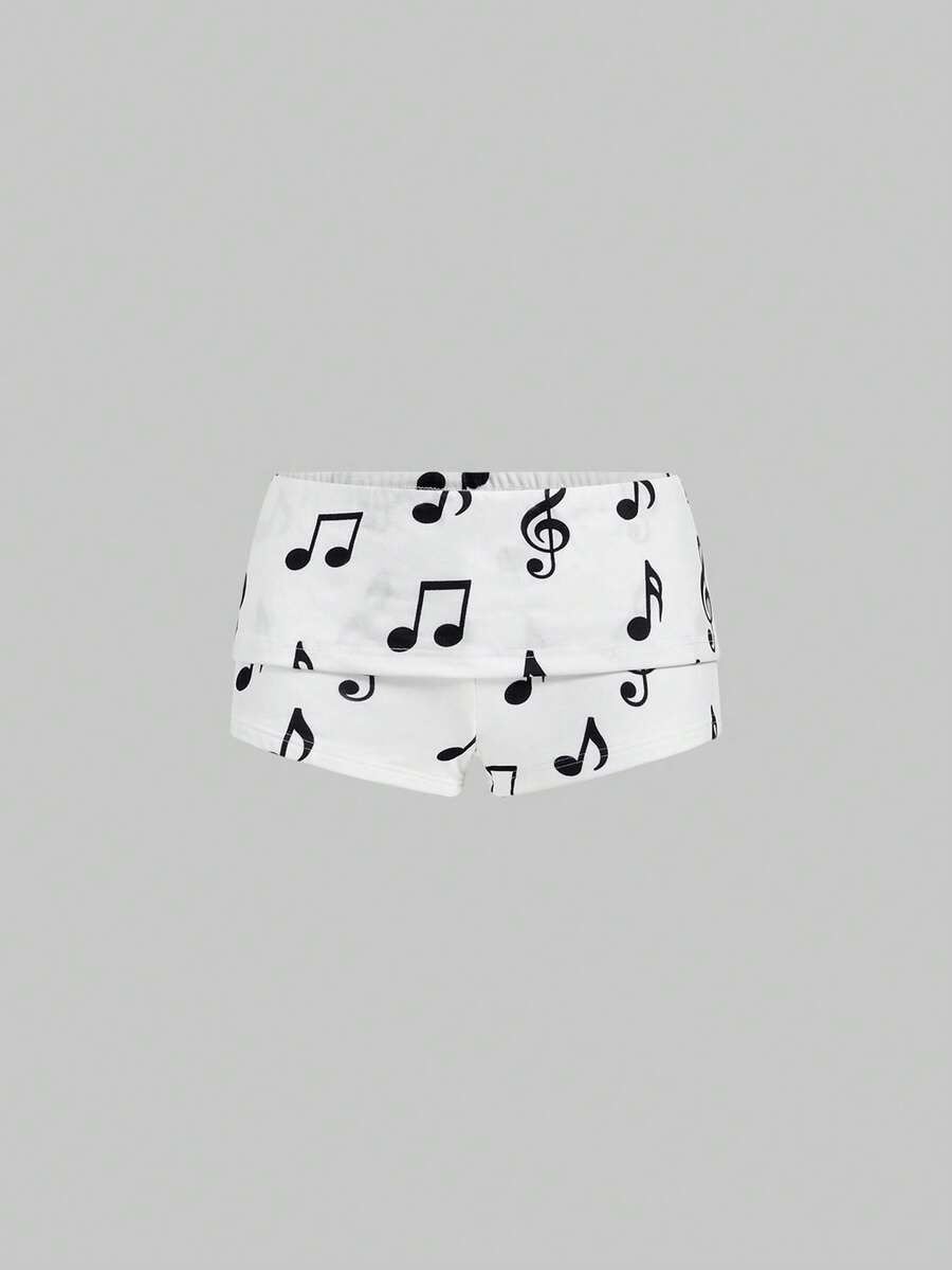 Summer Slim Printed Street Style Women's Shorts European And American Fashion Sexy Trendy Cross Border Wholesale_ecoleips.com