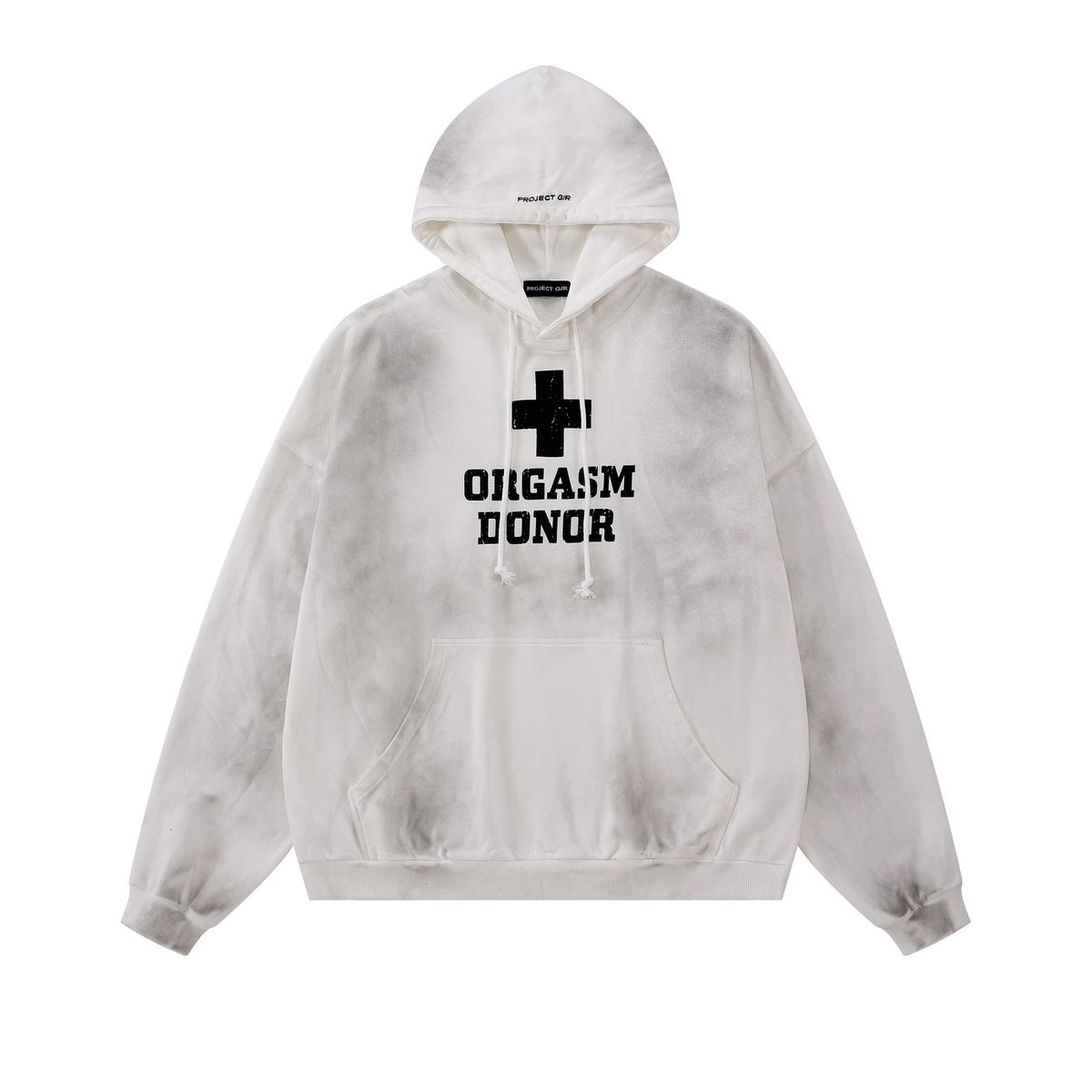 Women's Clothing Fashion Brand Washed And Distressed Youth Campus Hooded Sweatshirt For Men And Women Couples Loose Fashion Brand_ecoleips.com