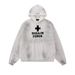 Women's Clothing Fashion Brand Washed And Distressed Youth Campus Hooded Sweatshirt For Men And Women Couples Loose Fashion Brand_ecoleips.com