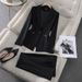Elegant Women's Professional Suit Set With Blazer And Pants Or Dress For Office And Daily Wear Comfortable Stylish Workwear Outfit_ecoleips.com