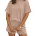Women's Clothing Summer Leisure Fashion Striped New Round Neck Women's Clothing_ecoleips.com