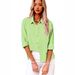 Women's Long Sleeve Shirt Autumn Pocket Solid Color Turn down Collar Button up Foreign Trade Top for Women_ecoleips.com