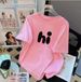 Women's Clothing Pure Cotton White T Shirt Short Sleeved Fashionable Loose Slim Half Sleeved T Shirt_ecoleips.com