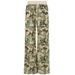 Women’s Clothing Camouflage Contrast Print Hooded Zipper Cardigan Sweatshirt High Waist Straight Trousers Casual Street Sports Two Piece Set_ecoleips.com