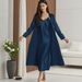 Aria Basics Cross-border European American Sexy Pajamas For Women, Spring And Summer Loose-fitting Camisole Dress, Bathrobe, Home_ecoleips.com