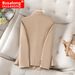 Women's Long Sleeved Professional Blazer Formal Wear Workwear Casual Elegant England Style Blazer Top_ecoleips.com