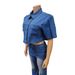 Fashionable Denim Suit for Women Thin Retro European American Style Set with Casual Comfortable Pants And Trendy Denim Jacket_ecoleips.com