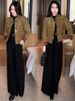 girl Chinese Fashion Short Jacket For Women 2025 Winter New Stylish Slimming National Style Jacquard Quilted Warm Cotton Coat_ecoleips.com