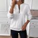 2026 European And American Cross-Border Women's Autumn Winter Quilted Zipper Casual Sweatshirt_ecoleips.com
