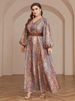 Women's Clothing Four Sided Stretch Large Size Dress Fashionable Ethnic Style Banquet Wedding Dress_ecoleips.com