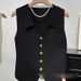 Women's Vintage V-Neck Knit Vest Sleeveless Slim Fit Summer Casual 3d Effect Tank Top Lightweight & Breathable Fabric_ecoleips.com