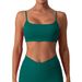 Women's Clothing Tight Fitting Yoga Bra, Twisted Beautiful Back Push Up Fitness Sports Bra, Brushed Yoga Wear Tops For Women_ecoleips.com