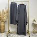 Women's Simple Casual Nida Set_ecoleips.com