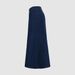 Aria Basics Aria Basics Cross-Border European And American Dark Blue Mid-Length Denim A-Line_ecoleips.com