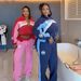 Women's plus Size Sports Suit Long Sleeved Zipper Jacket Color Block Straight Leg Pants Drawstring Embroidery Summer New_ecoleips.com