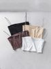 2024 Summer Women's Crop Top Sexy Elastic Cotton Camis Sleeveless Short Tank Top Bar_ecoleips.com