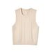 Korean-style Fashion Simple Cable-knit Vest For Autumn And Winter, Loose-fitting Solid Color Layered Outerwear, Women's_ecoleips.com