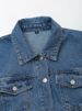Women's Denim Jacket & Mid-Rise Jeans Set - Sleeveless Polyester Blend Casual Outfit For Streetwear & Office - XS/S/M/L_ecoleips.com