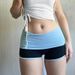 New Women's Fitness Sweatpants 2025 Short Style Sexy Street Beach Y2K Clothing Wholesale Sexy Women's Bottoms_ecoleips.com