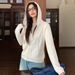 ng2510292 Ai Chunshi Autumn Winter Hooded Zipper Cardigan For Women, Solid Color Thick Casual Sweatshirt, High-end Soft Fleece Top_ecoleips.com