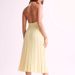 2026 New Summer American Dress Sexy Spicy Girl Backless Knitted Pleated Dress For Women_ecoleips.com