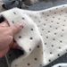 Tall Women's Polka Dot Mink Fleece Knit High-Waisted Wide Leg Pants Soft Draped Casual Floor Length Autumn/Winter Style_ecoleips.com