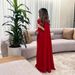 Spring Sexy Bodycon Evening Gown One Shoulder Women's Flowy Party Wear_ecoleips.com