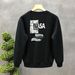 FW25 Matching Couple Cotton Crew Neck Sweatshirt - His & Hers_ecoleips.com