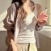 Women's Ribbed Cotton Lace Camisole Sexy Strapless Sleeveless Top Slimming Inner Layer Can Be Worn as Outerwear_ecoleips.com