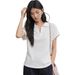 V-neck Polo Shirt With A New Stylish Design, Slimming Solid Color Women's T-shirt, Casual Fashionable, Versatile And_ecoleips.com