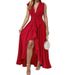 Women's Elegant Evening Dress Commuter Design Long_ecoleips.com