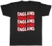 Women's T-Shirts Mens T Shirt England Football World Cup Unisex Tee Gift_ecoleips.com