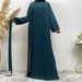 New Fashion Pleated Wide-Leg Skirted Jumpsuit Muslim Set 6537_ecoleips.com