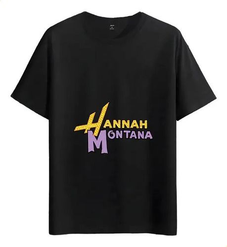 Women's T-Shirts Tshirt Muscle Freaks Hannah Montana Estilo Cartoon Pop_ecoleips.com